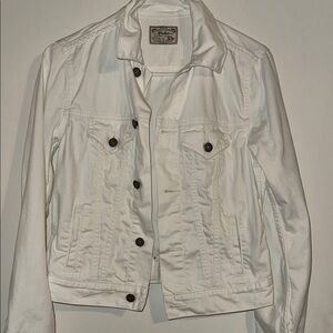 Polo by Ralph Lauren Women's White Jean Jacket XS